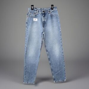 Vintage Levis 560 Jeans Made in USA Loose Fit Straight Leg 11 JR M Blue High Ris
